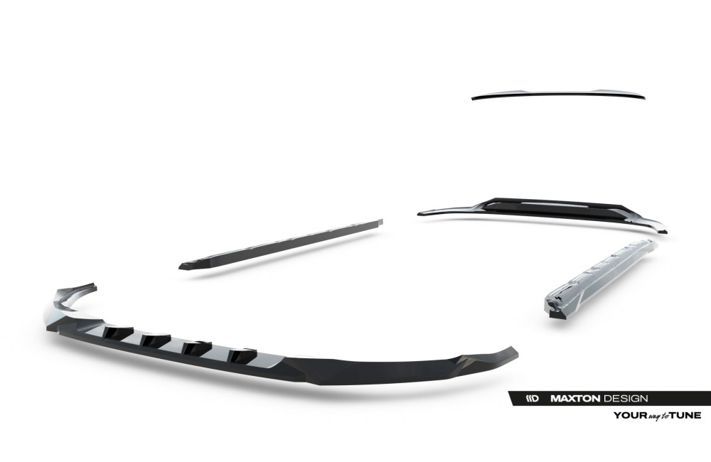 Set of Splitters Audi A3 Sedan 8Y Facelift