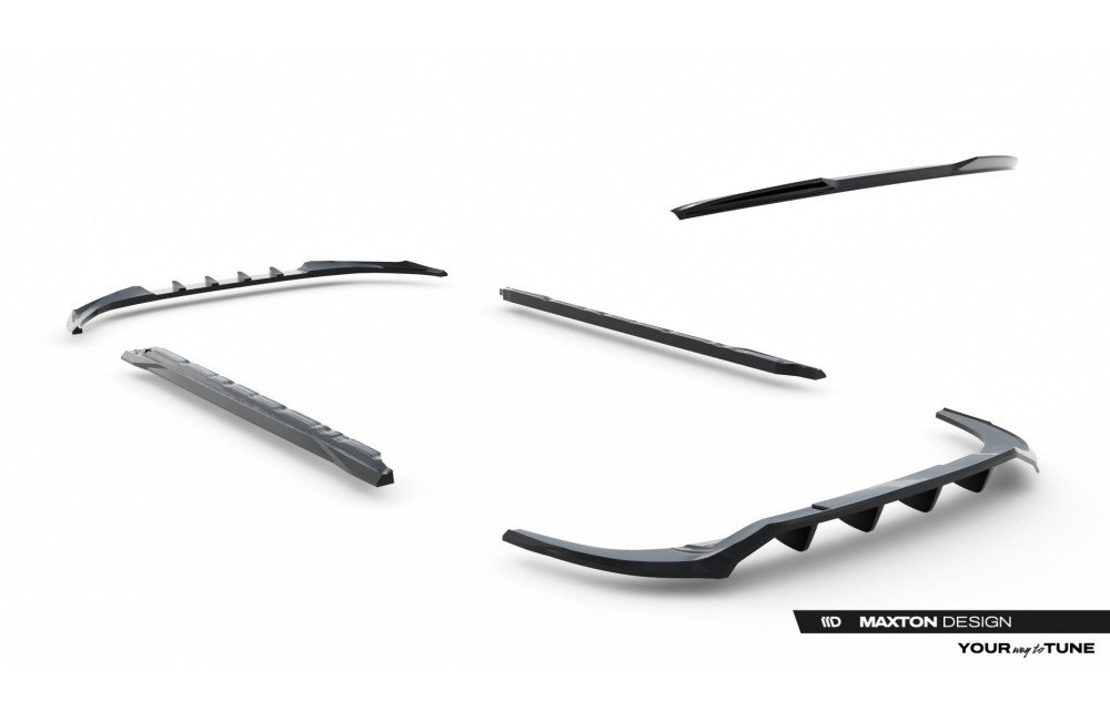 Set of Splitters Audi A3 Sedan 8Y Facelift