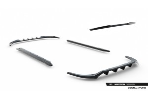 Set of Splitters Audi A3 Sedan 8Y Facelift