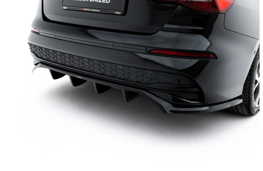Set of Splitters Audi A3 Sedan 8Y Facelift