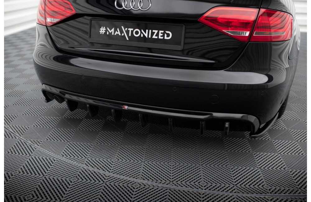 Rear Valance Audi A4 B8 (Single side dual exhaust version)