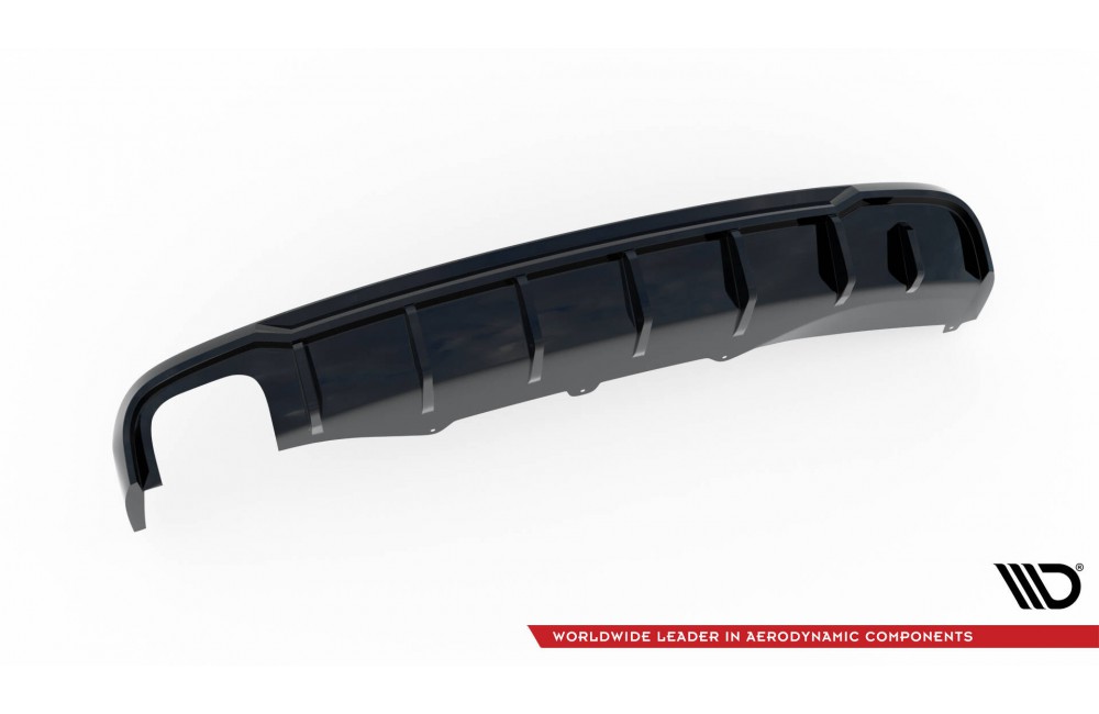 Rear Valance Audi A4 B8 (Single side dual exhaust version)