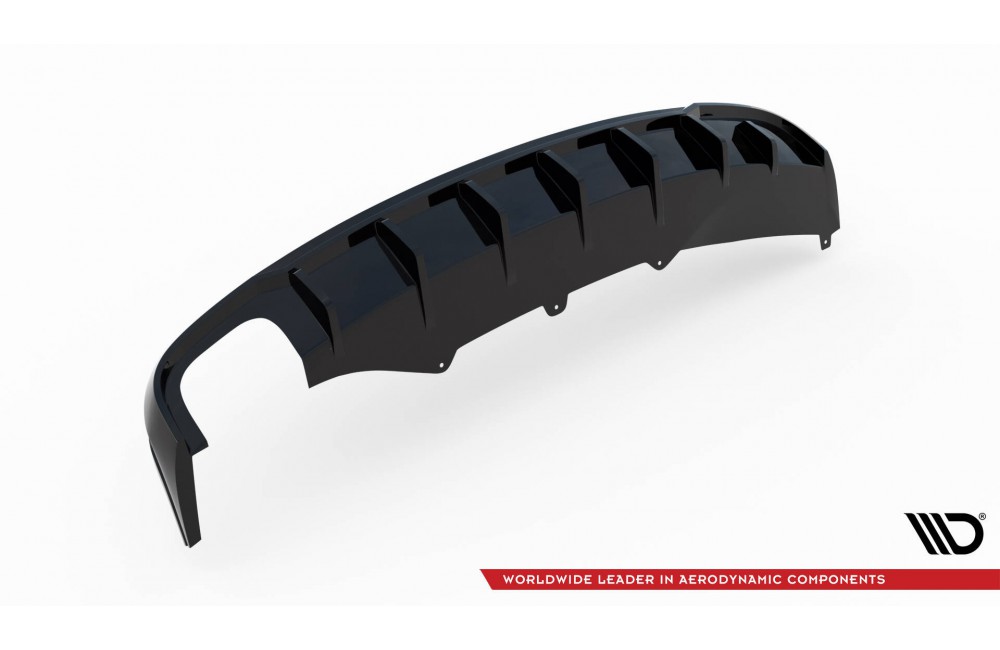 Rear Valance Audi A4 B8 (Single side dual exhaust version)