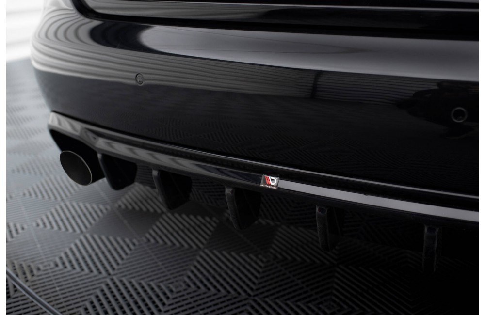 Rear Valance Audi A4 B8 (Version with single exhausts on two sides)