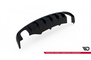 Rear Valance Audi A4 B8 (Version with single exhausts on two sides)