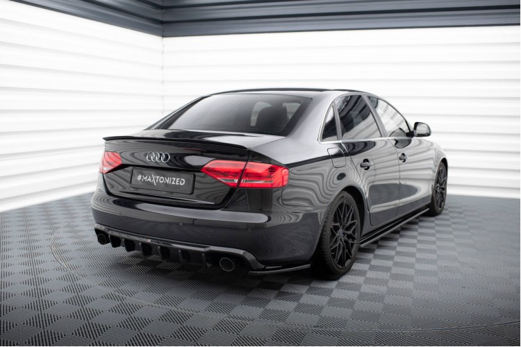 Rear Valance Audi A4 B8 (Version with single exhausts on two sides)