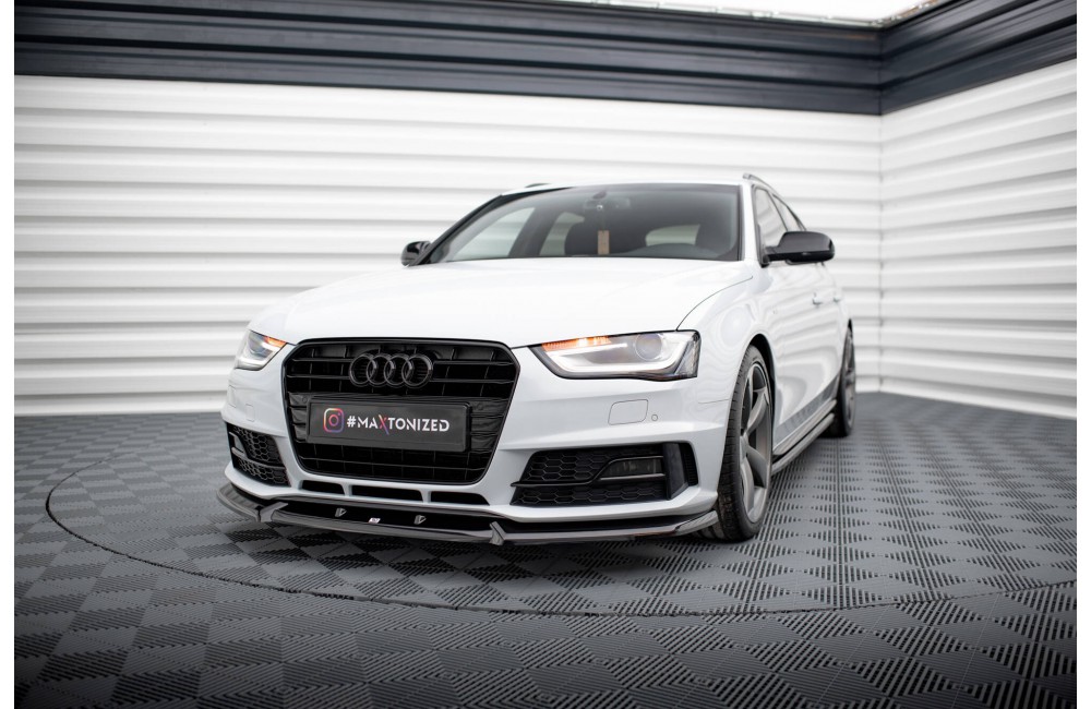 Front Splitter V.1 Audi A4 Competition B8 Facelift