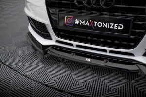 Front Splitter V.1 Audi A4 Competition B8 Facelift