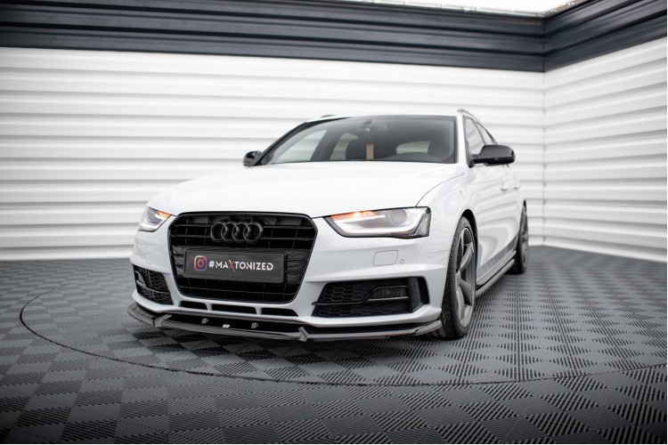 Μπροστινός splitter V.1 Audi A4 Competition B8 Facelift