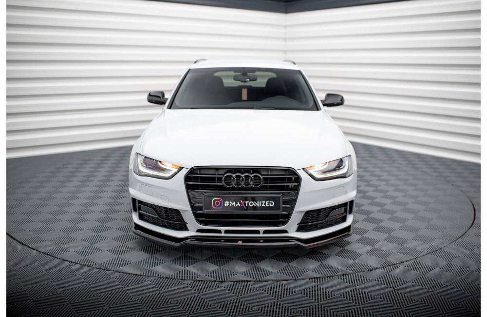 Front Splitter V.2 Audi A4 Competition B8 Facelift