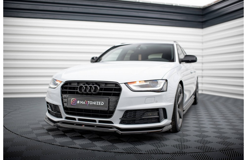 Front Splitter V.2 Audi A4 Competition B8 Facelift