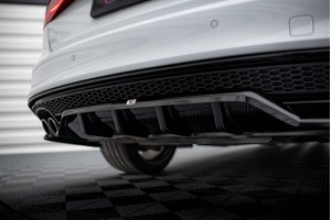 Rear Splitter (with vertical bars) Audi A4 Competition B8 Facelift