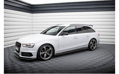 Side Skirts Diffusers V.3 Audi A4 / A4 S-Line / S4 B8 