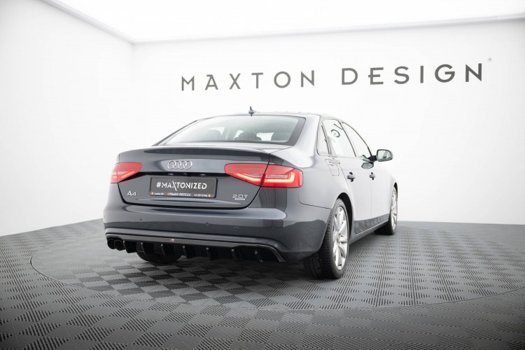 Πίσω Βαθμίδα Audi A4 B8 Facelift (Έκδοση με μονό πλευρικό διπλό σύστημα εξάτμισης)