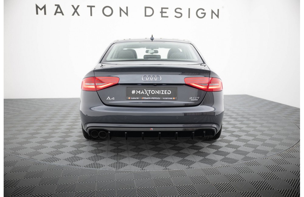 Rear Valance Audi A4 B8 Facelift (Single side dual exhaust version)
