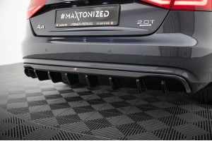 Rear Valance Audi A4 B8 Facelift (Single side dual exhaust version)