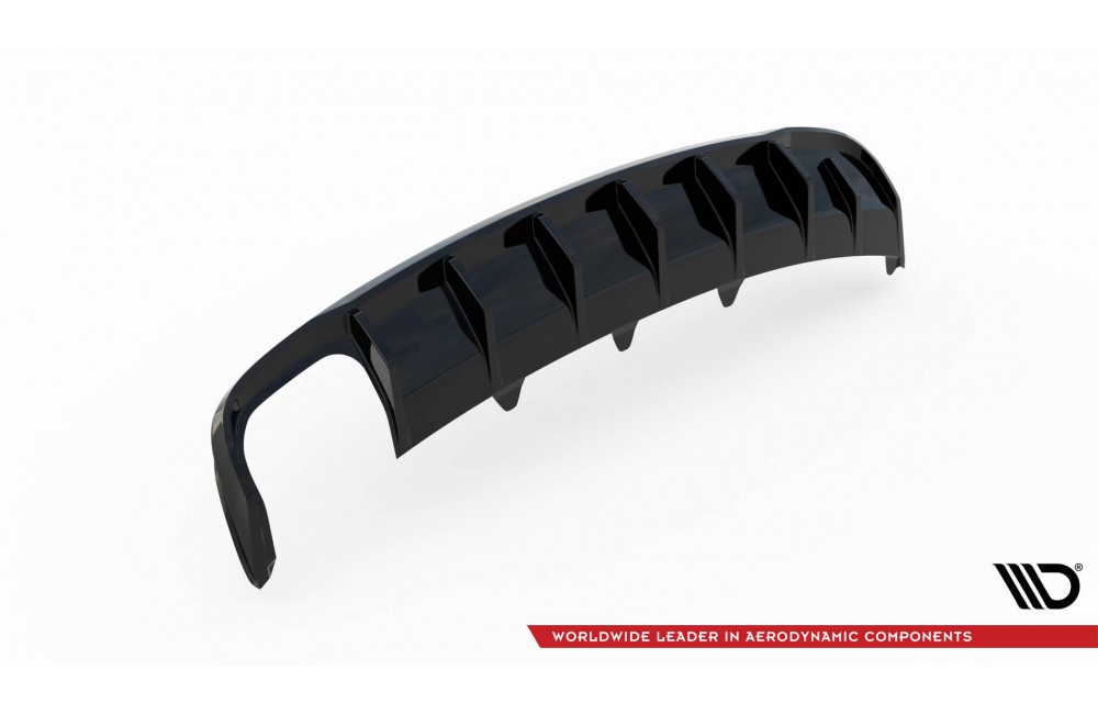Rear Valance Audi A4 B8 Facelift (Single side dual exhaust version)