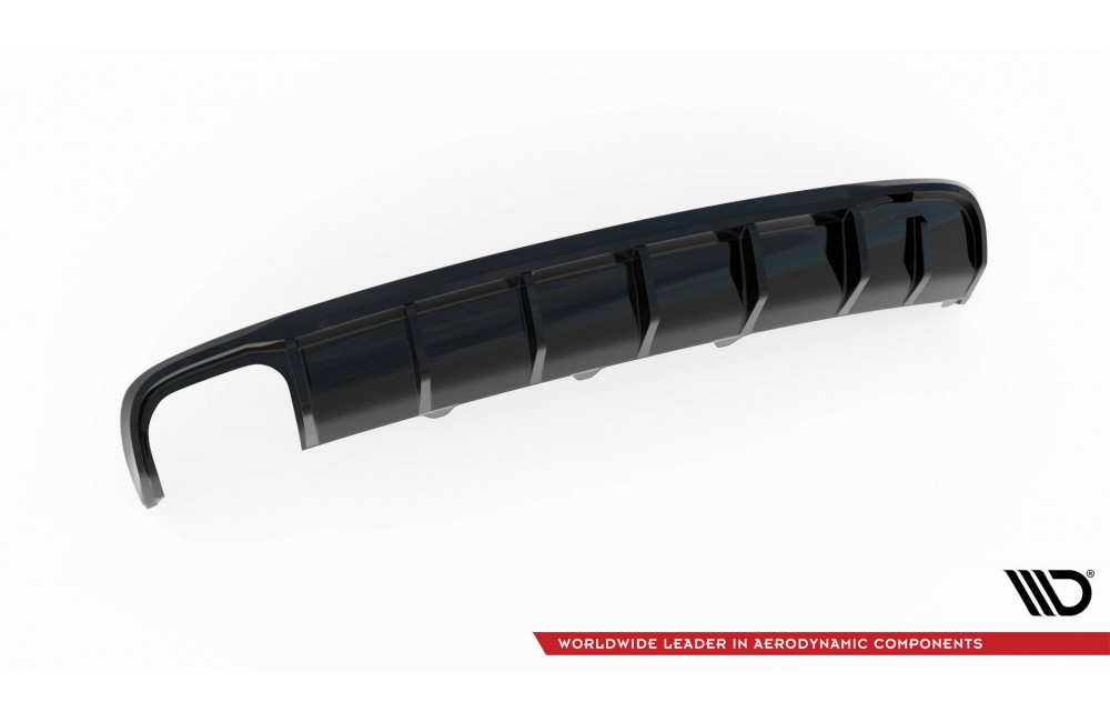 Rear Valance Audi A4 B8 Facelift (Single side dual exhaust version)