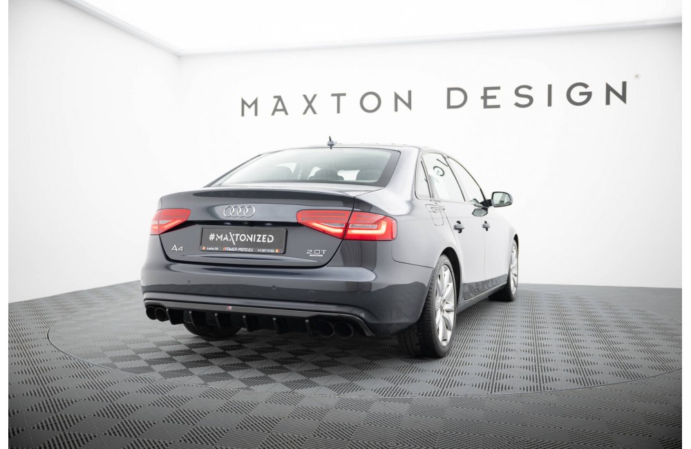 Rear Valance Audi A4 B8 Facelift (Version with dual exhausts on both sides)