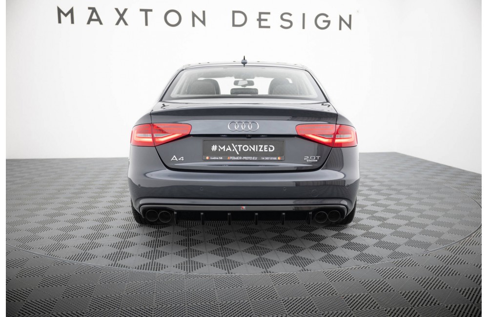 Rear Valance Audi A4 B8 Facelift (Version with dual exhausts on both sides)