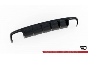 Rear Valance Audi A4 B8 Facelift (Version with dual exhausts on both sides)