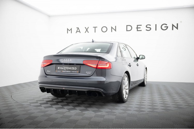 Πίσω Valance Audi A4 B8 Facelift (Έκδοση με μονές εξάτμιση και στις δύο πλευρές)