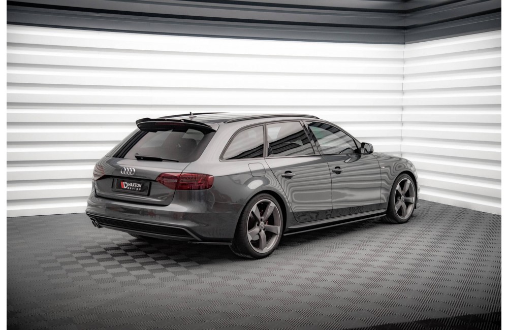 Rear Side Splitters V.2 Audi A4 S-Line Avant B8 Facelift