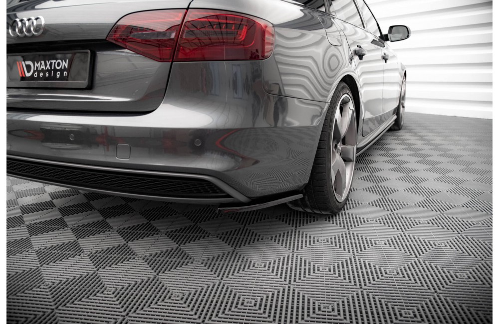 Rear Side Splitters V.2 Audi A4 S-Line Avant B8 Facelift