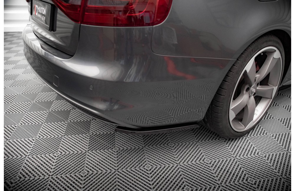 Rear Side Splitters V.2 Audi A4 S-Line Avant B8 Facelift