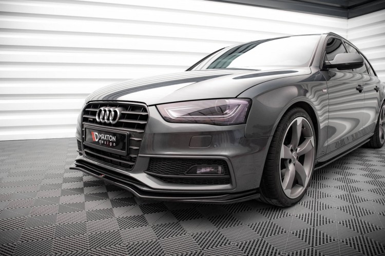 Μπροστινός Splitter V.4 Audi A4 S-Line / S4 B8 Facelift