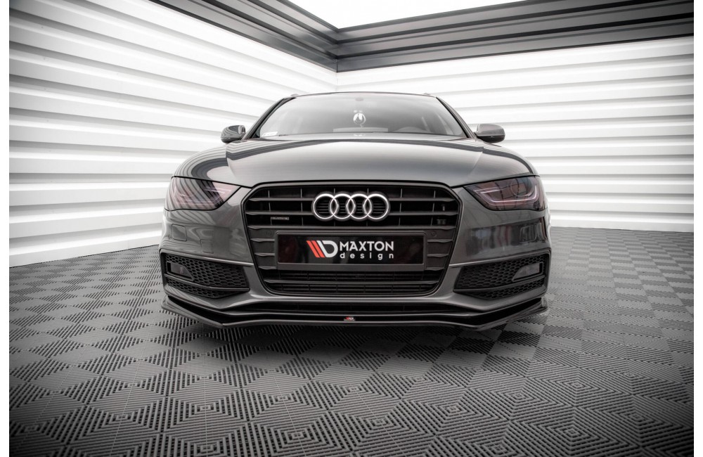 Front Splitter V.4 Audi A4 S-Line / S4 B8 Facelift