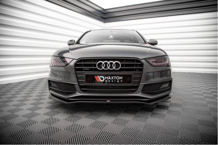 Μπροστινός Splitter V.4 Audi A4 S-Line / S4 B8 Facelift