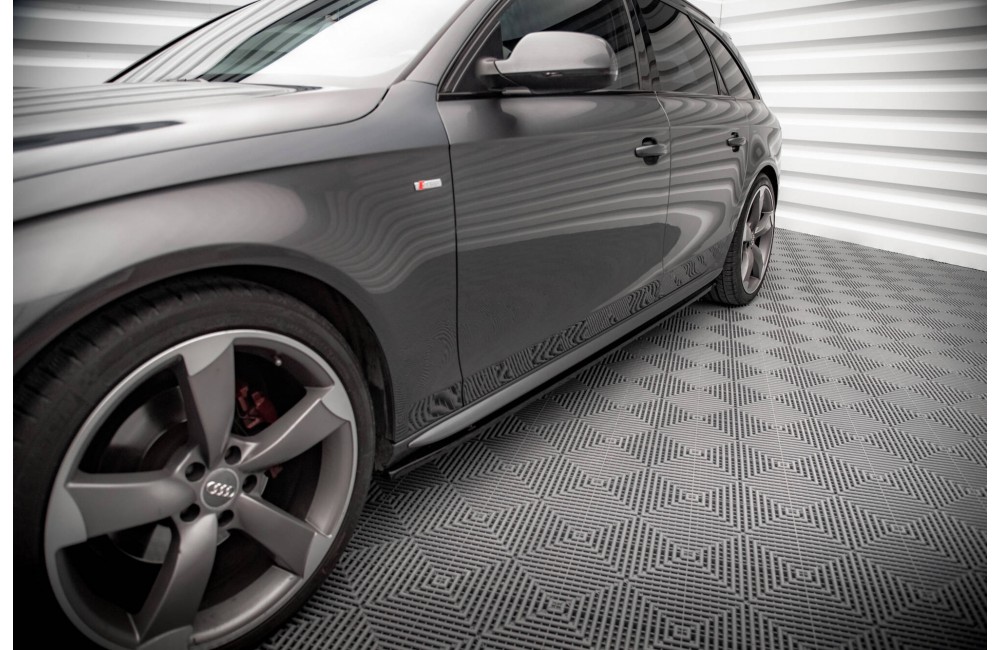Side Skirts Diffusers V.2 Audi A4 / A4 S-Line / S4 B8 Side Skirts Diffusers V.2 Audi A4 / A4 S-Line / S4 B8