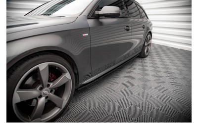 Side Skirts Diffusers V.2 Audi A4 / A4 S-Line / S4 B8 