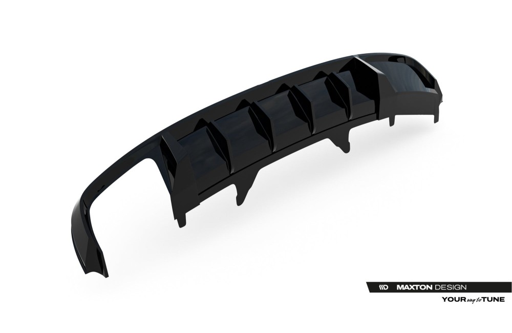 Rear Valance V.2 Audi A4 S-Line Sedan / Avant B9