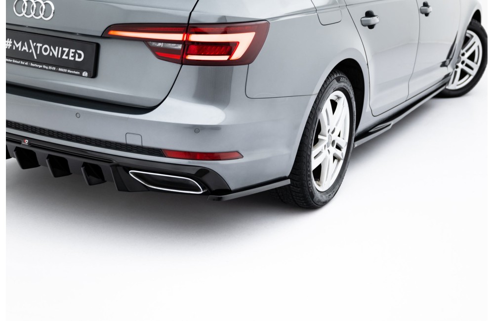 Rear Side Splitters Audi A4 / A4 S-Line / S4 Sedan / Avant B9