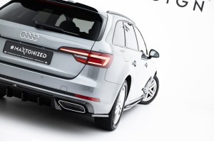 Rear Side Splitters Audi A4 / A4 S-Line / S4 Sedan / Avant B9