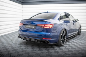 Rear Splitter (with vertical bars) Audi A4 Competition B9