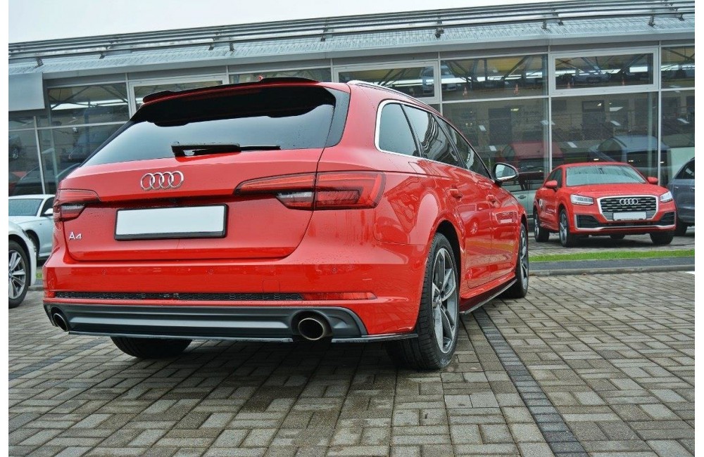 REAR SIDE SPLITTERS Audi A4 B9 S-Line