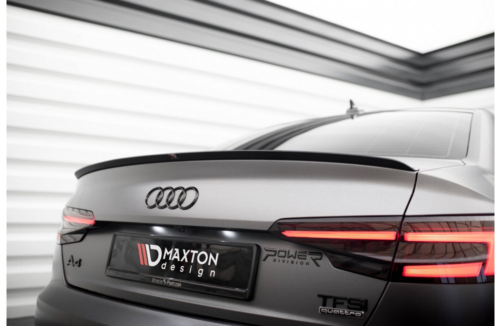 Spoiler Cap V.2 Audi S4 / A4 Standard / S-Line / Competition Sedan B9 / B9 Facelift Spoiler Cap V.2 Audi S4 / A4 Standard / S-Line / Competition Sedan B9 / B9 Facelift
