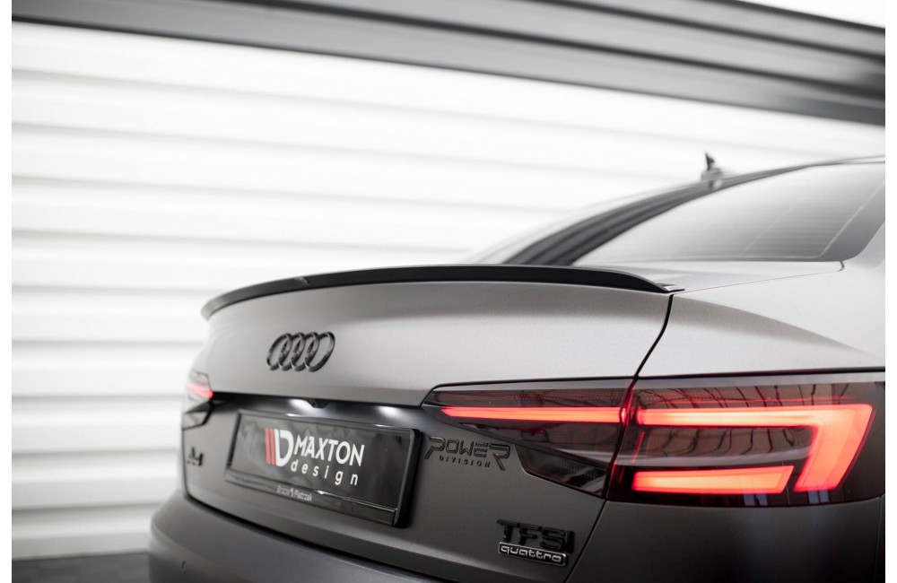 Spoiler Cap V.2 Audi S4 / A4 Standard / S-Line / Competition Sedan B9 / B9 Facelift Spoiler Cap V.2 Audi S4 / A4 Standard / S-Line / Competition Sedan B9 / B9 Facelift