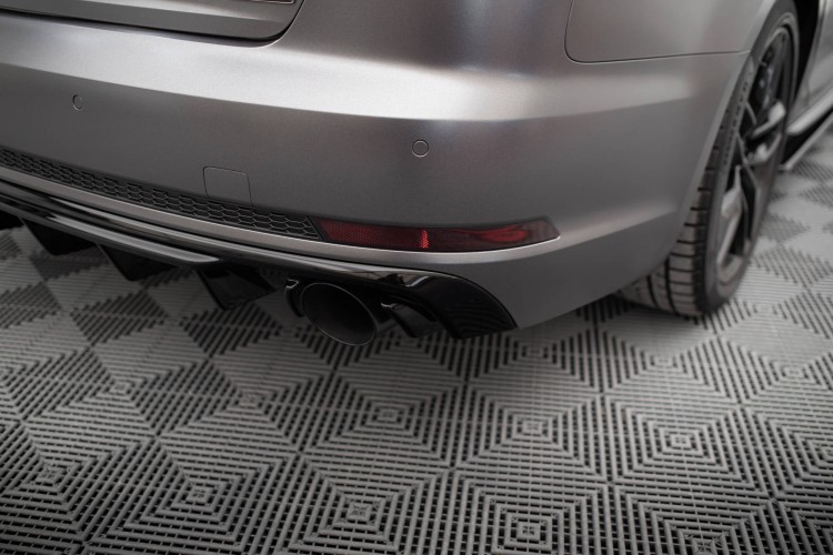 Πίσω Κατώφλι V.1 Audi A4 S-line B9 (Έκδοση με διπλές εξάτμιση από τη μία πλευρά)