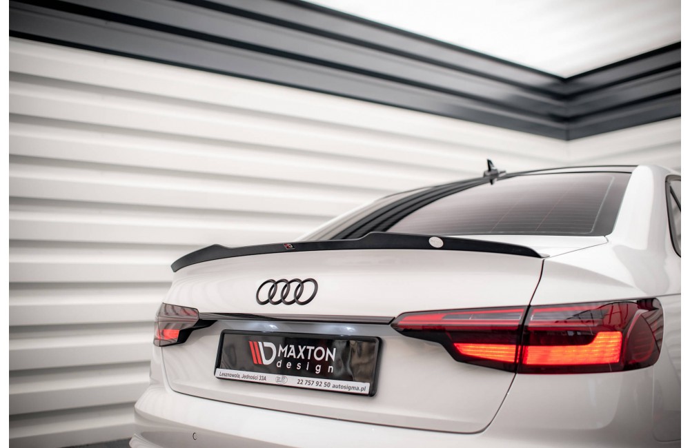 Spoiler Cap V.1 Audi S4 / A4 Standard / S-Line / Competition Sedan B9 / B9 Facelift Spoiler Cap V.1 Audi S4 / A4 Standard / S-Line / Competition Sedan B9 / B9 Facelift