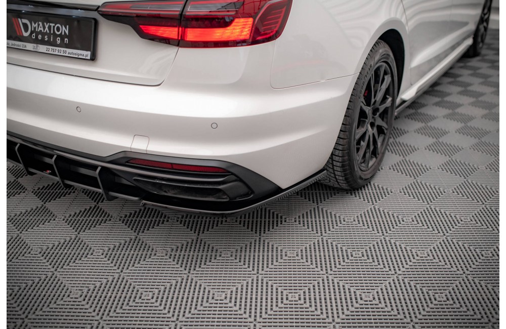 Rear Side Splitters Audi A4 B9 Facelift
