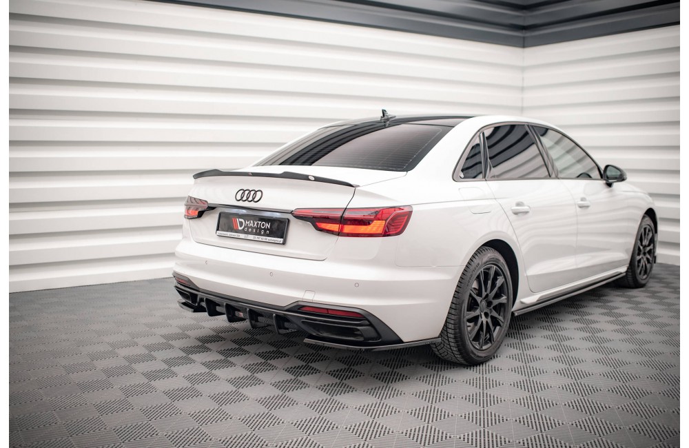 Rear Side Splitters Audi A4 B9 Facelift