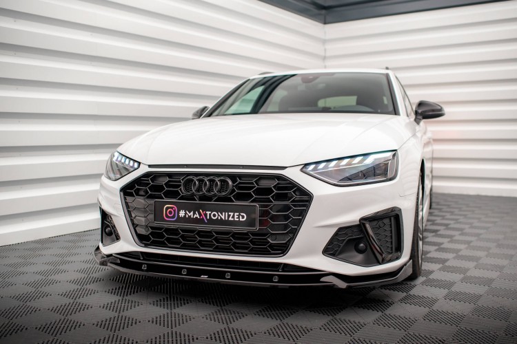 Μπροστινή Splitter V.1 Audi A4 S-Line / S4 B9 Facelift
