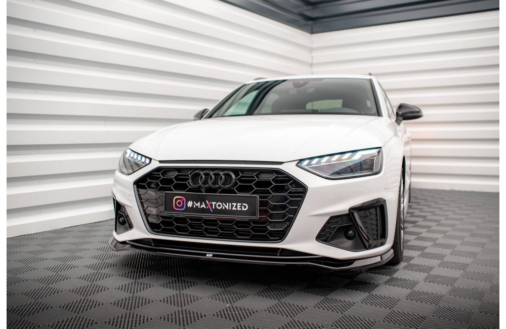 Front Splitter V.2 Audi A4 S-Line / S4 B9 Facelift