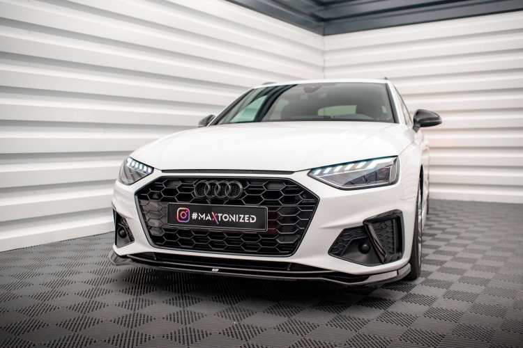 Μπροστινή Splitter V.2 Audi A4 S-Line / S4 B9 Facelift