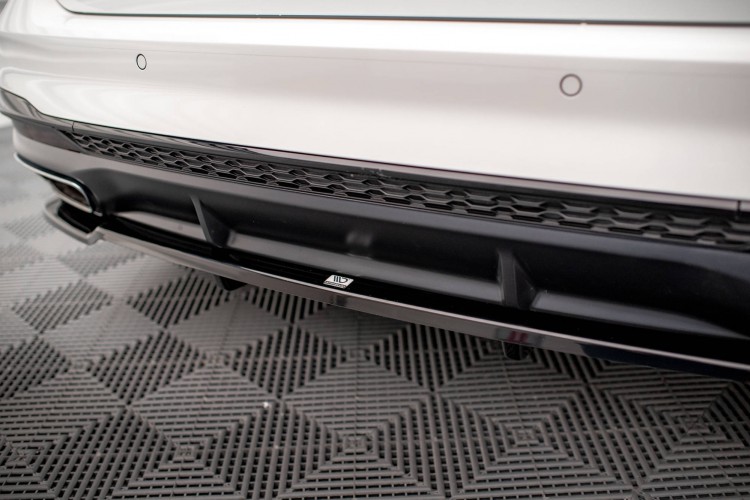 Πίσω Splitter (με κατακόρυφες ράβδους) V.1 Audi A4 S-Line B9 Facelift
