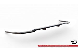Rear Splitter (with vertical bars) V.1 Audi A4 S-Line B9 Facelift
